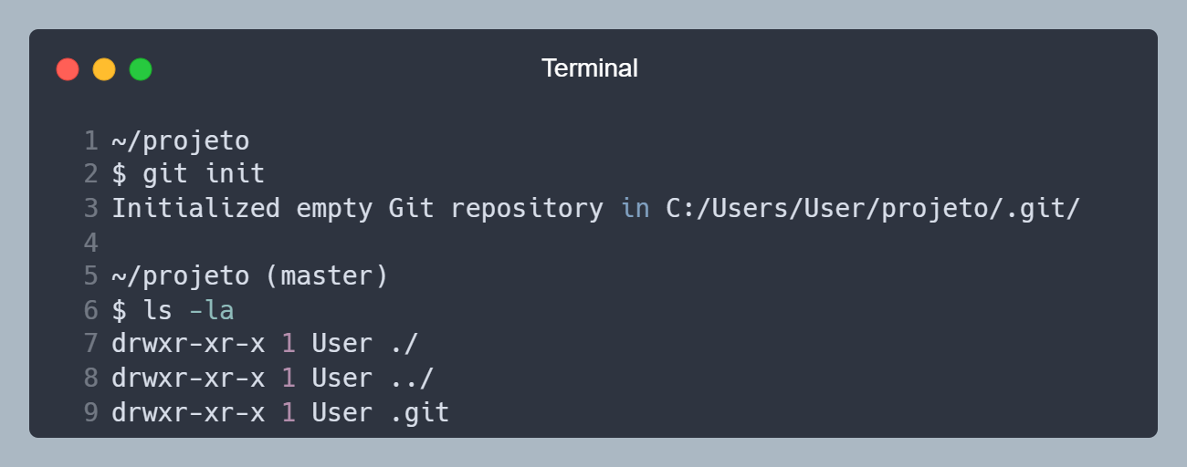 git init folder