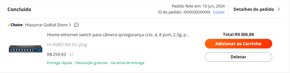 Switch 2.5Gbps